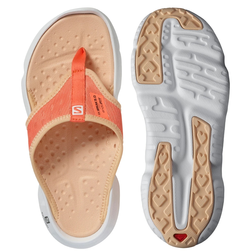 Salomon Reelax Break 5.0 Sandalen Persimon Damen 5 Salomon Reelax Break 5.0 Sandalen Persimon Damen - Image 3