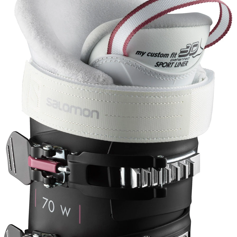 Salomon S/Pro 70 W Skischuhe Black/Pink/White Damen 4 Salomon S/Pro 70 W Skischuhe Black/Pink/White Damen - Image 2