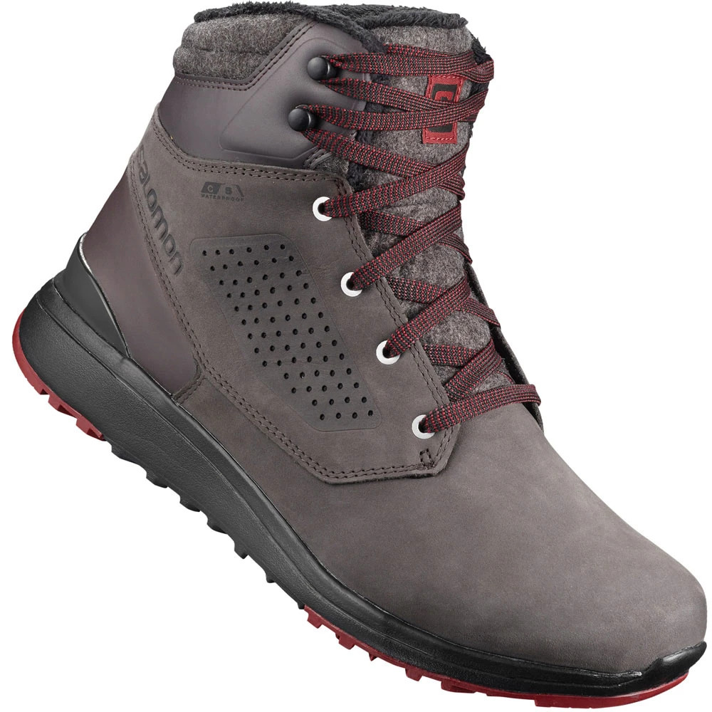 Salomon Utility Fundgrube Winterstiefel Shale/Black/Syrah Herren 3 Salomon Utility Fundgrube Winterstiefel Shale/Black/Syrah Herren