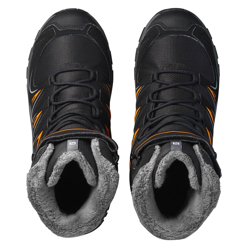 Salomon XA Pro 3D Winter Winter-Schuhe Black/Magnet/Tangelo Kinder 4 Salomon XA Pro 3D Winter Winter-Schuhe Black/Magnet/Tangelo Kinder - Image 2