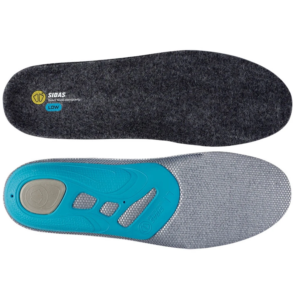 Sidas 3 Feet Merino Low Einlegesohle Blue/Grey Damen, Herren 2 Sidas 3 Feet Merino Low Einlegesohle Blue/Grey Damen, Herren