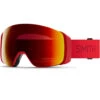 Smith 4D MAG Brille Mit Magnetischer Scheibe Lava/CP Sun Red Mirror + Storm Yellow Damen, Herren -Ski Equipment Sale smith 4d mag m007322rn996k lava gross