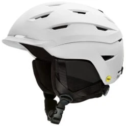 Smith Level MIPS Schneehelm Matte White Damen, Herren