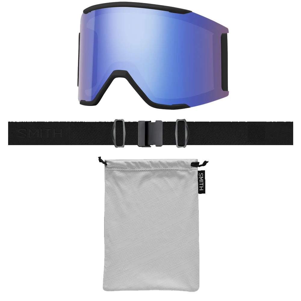 Smith Squad MAG Skigoggle Blackout/CP Sun Black Storm Blue Sensor Damen, Herren 4 Smith Squad MAG Skigoggle Blackout/CP Sun Black Storm Blue Sensor Damen, Herren - Image 2