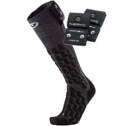 Therm-ic Heat Fusion Uni Set 700 Heiz-Socken Black/Grey Damen, Herren