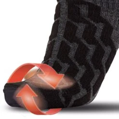 Therm-ic Heat Fusion Uni Set 1400B Heiz-Socken Black/Grey Damen, Herren -Ski Equipment Sale thermic heated socks fusion set t 45 2202 400 02 grossfZHTkwZM64YyA