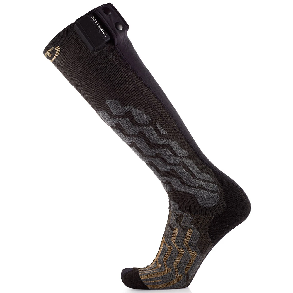 Therm-ic Heat Fusion Lady Skisocken Black/Grey Damen 4 Therm-ic Heat Fusion Lady Skisocken Black/Grey Damen - Image 2