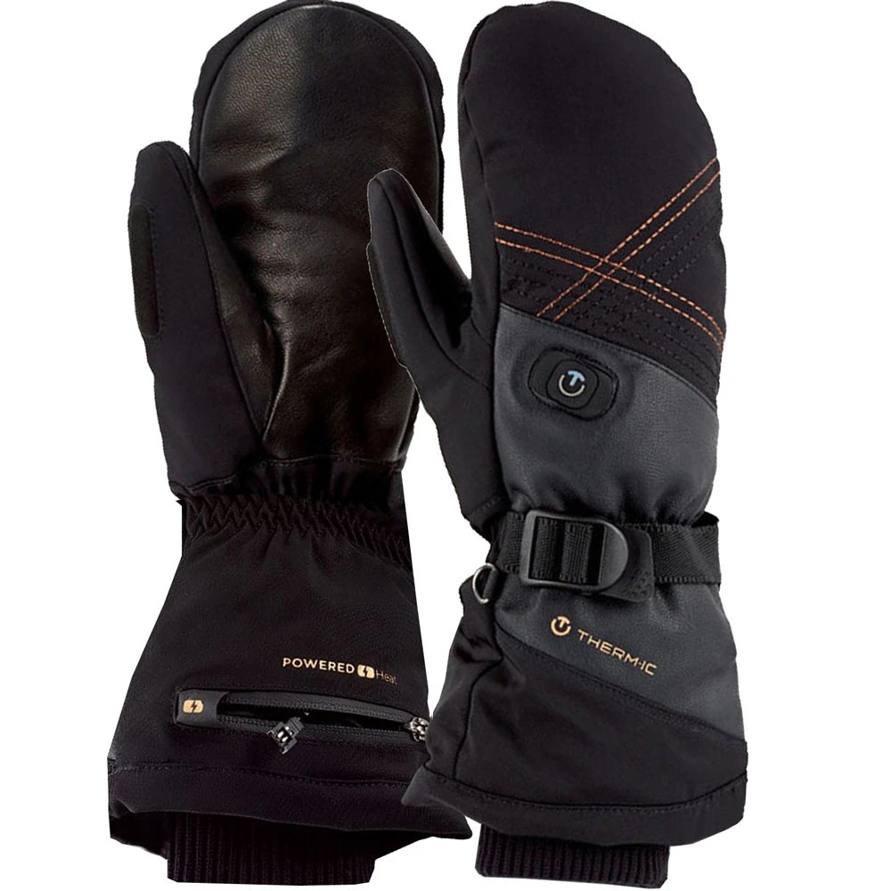 Therm-ic Ultra Heat Mittens Heiz-Handschuhe Black Damen 3 Therm-ic Ultra Heat Mittens Heiz-Handschuhe Black Damen