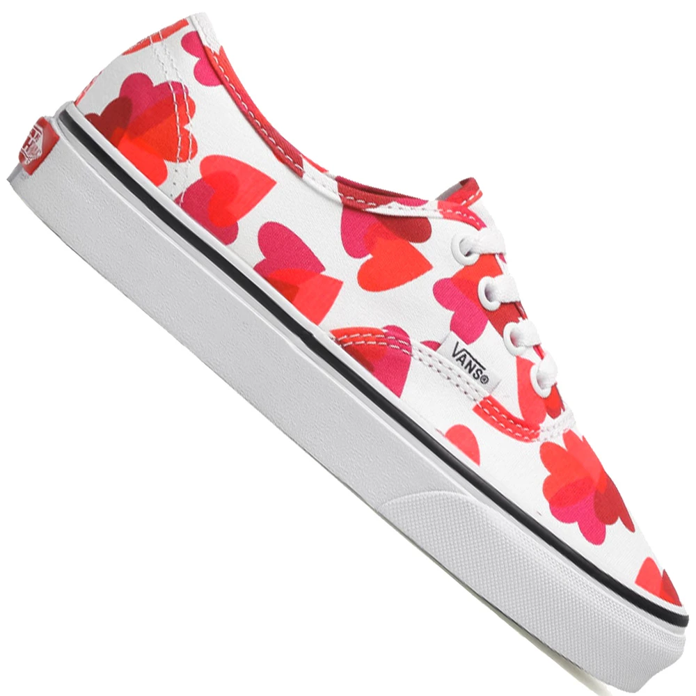 Vans Authentic Sneaker (Valentines Heart) True White/Fuchsia Damen 3 Vans Authentic Sneaker (Valentines Heart) True White/Fuchsia Damen