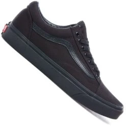 Vans Old Skool Skateschuhe Black/Black Damen, Herren