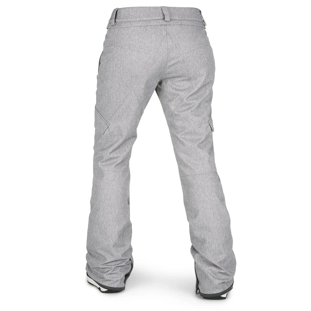 Volcom Bridger Insulated Funktionshose Heather Grey Damen 4 Volcom Bridger Insulated Funktionshose Heather Grey Damen - Image 2