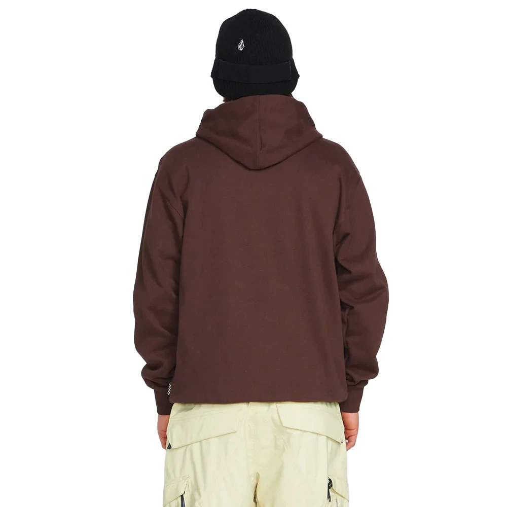 Volcom D.I. Fleece Hoodie Brown Herren 6 Volcom D.I. Fleece Hoodie Brown Herren - Image 4