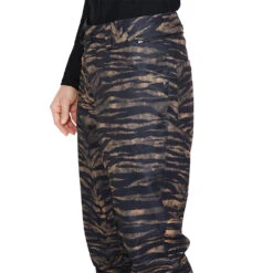 Volcom Hallen Schneehose Tiger Print Damen -Ski Equipment Sale volcom hallen pant h1352307 tgp 02 gross
