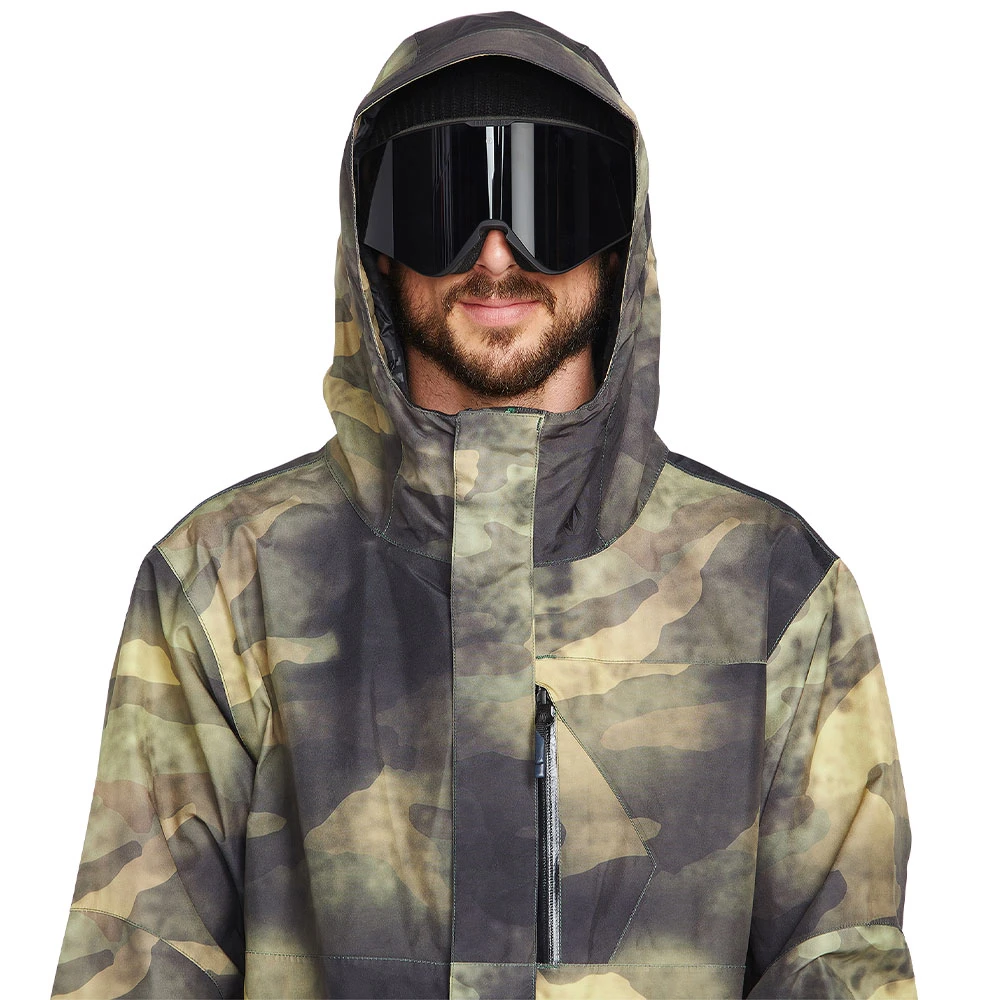 Volcom L Gore-Tex Schneejacke Camouflage Herren 5 Volcom L Gore-Tex Schneejacke Camouflage Herren - Image 3