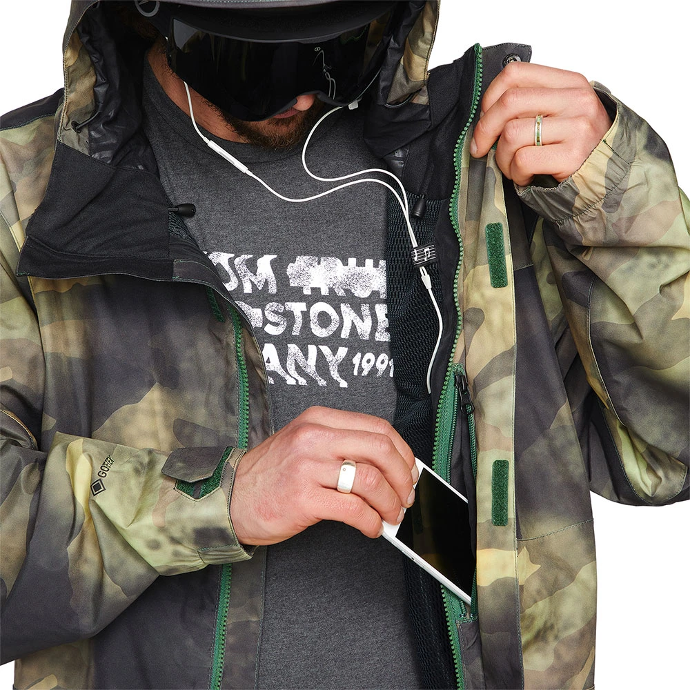 Volcom L Gore-Tex Schneejacke Camouflage Herren 7 Volcom L Gore-Tex Schneejacke Camouflage Herren - Image 5