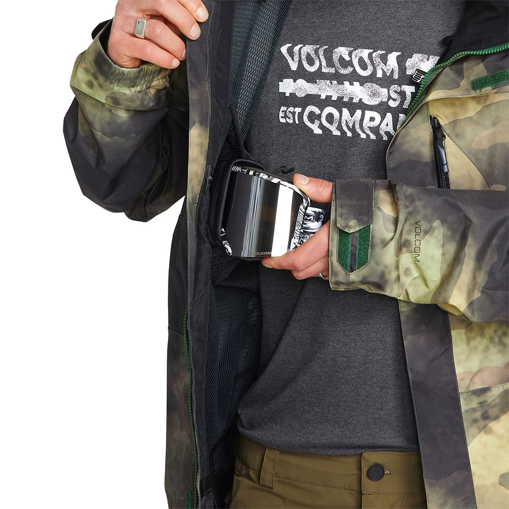 Volcom L Gore-Tex Schneejacke Camouflage Herren 10 Volcom L Gore-Tex Schneejacke Camouflage Herren - Image 8