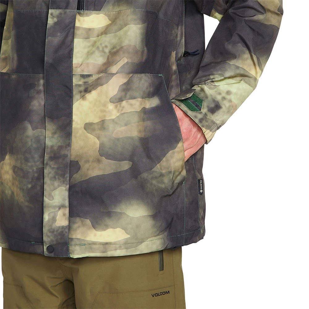 Volcom L Gore-Tex Schneejacke Camouflage Herren 11 Volcom L Gore-Tex Schneejacke Camouflage Herren - Image 9