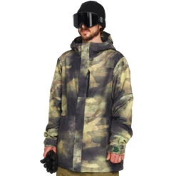 Volcom L Gore-Tex Schneejacke Camouflage Herren