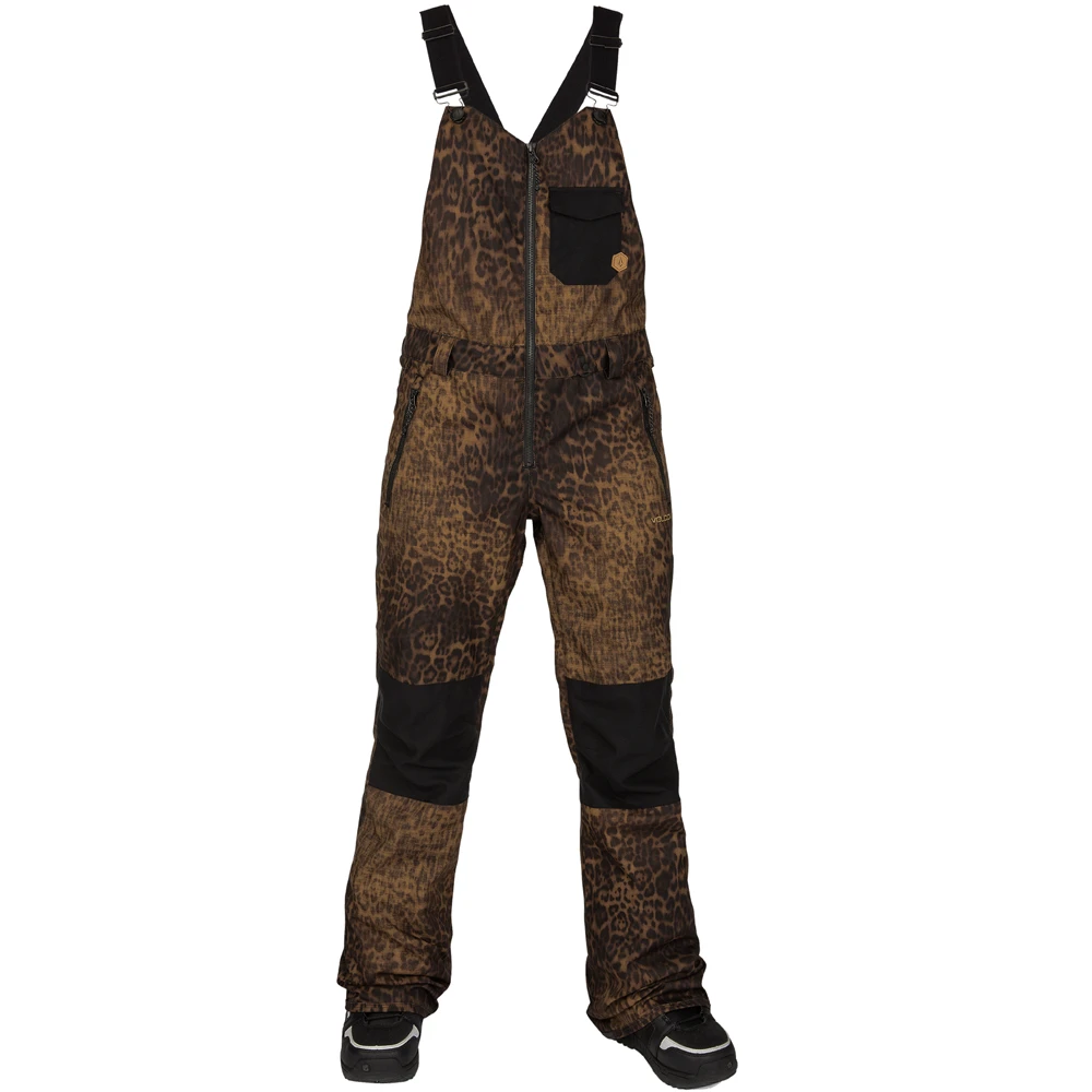 Volcom Swift Bib Latz-Winterhose Leopard Damen 3 Volcom Swift Bib Latz-Winterhose Leopard Damen